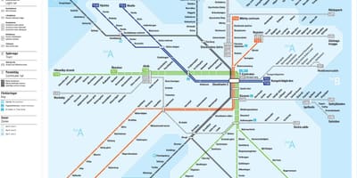 Στοκχόλμη τον κεντρικό σιδηροδρομικό σταθμό του χάρτη