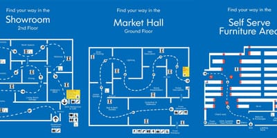 Χάρτης της ikea Stockholm